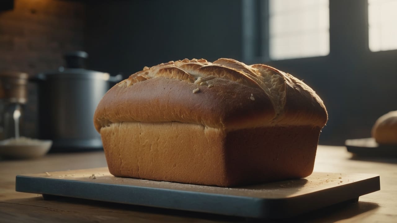 why is the crust so hard on bread machine bread